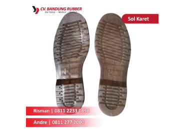Harga Karet Lembaran Sol Sandal di Industri Pengolahan Bandung